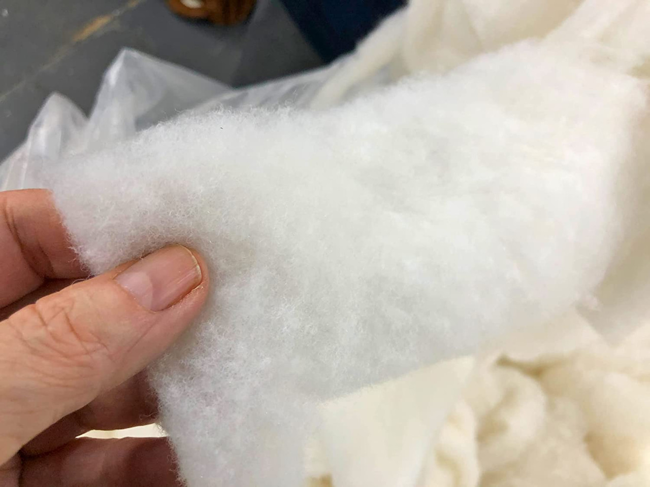 Big Plush® 8 oz Luxurious White Fluffy Polyester Fiber Fill