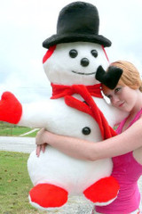 Big Stuffed Snowmen