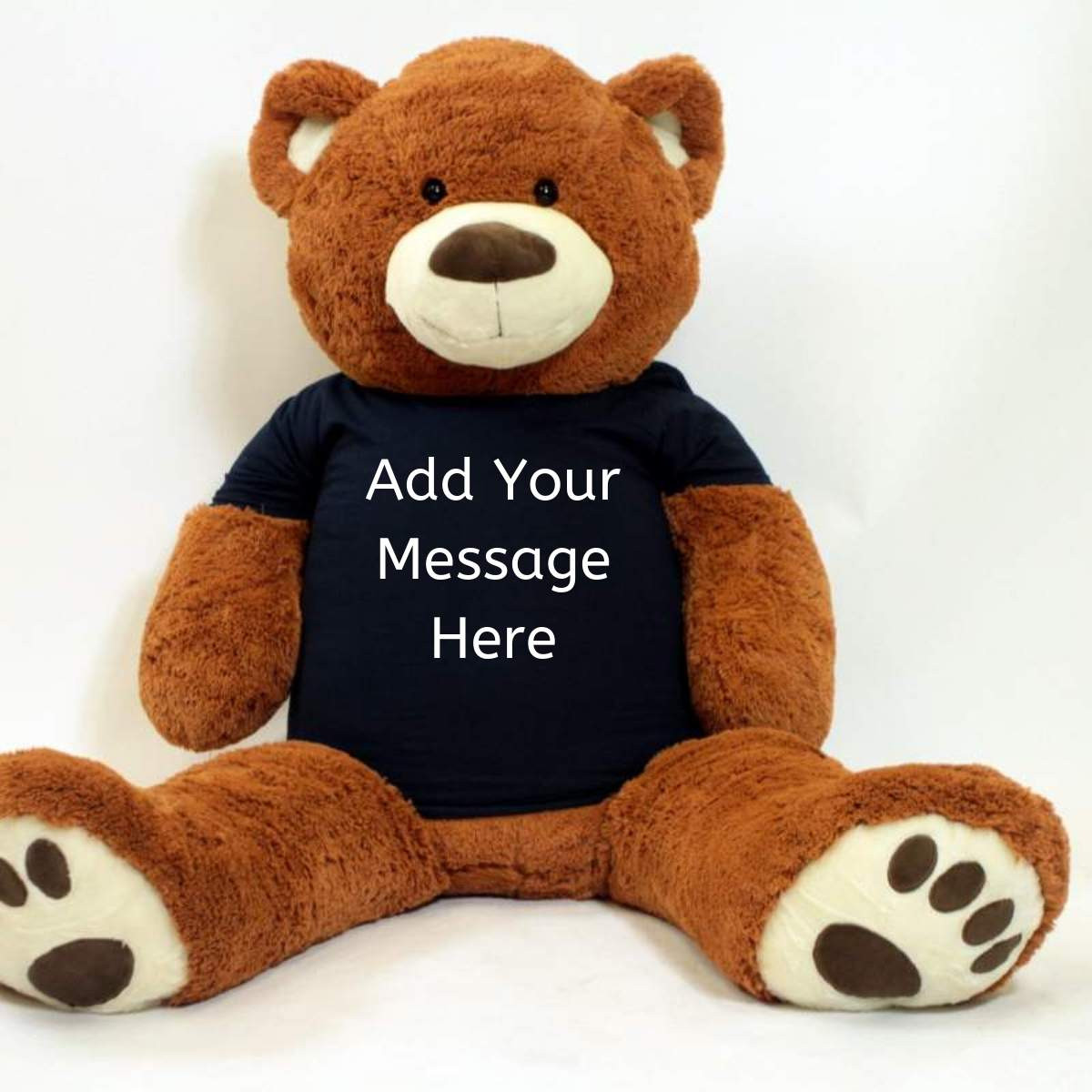 Your Custom Personalized Name or Message on 5 Foot Giant Teddy Bear