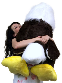 giant stuffed eagle