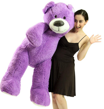 6ft purple teddy bear