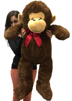 huge stuffed monkey