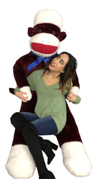 huge sock monkey