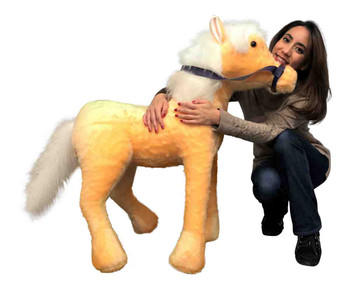 huge horse stuffed animal