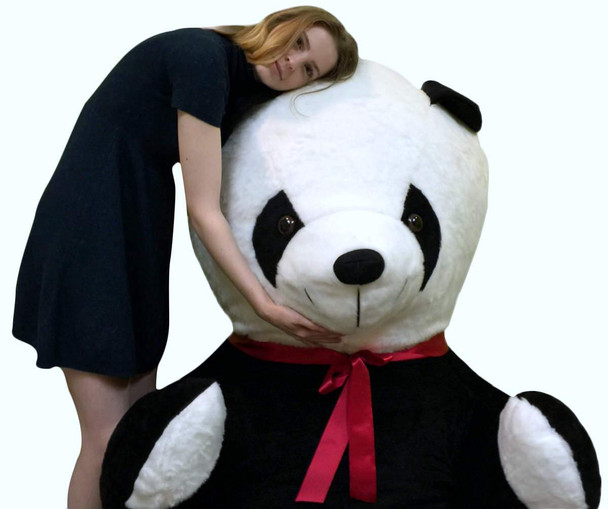  Giant 8 Foot Stuffed Panda Bear Soft 96 Inch Teddy bear Made in USA