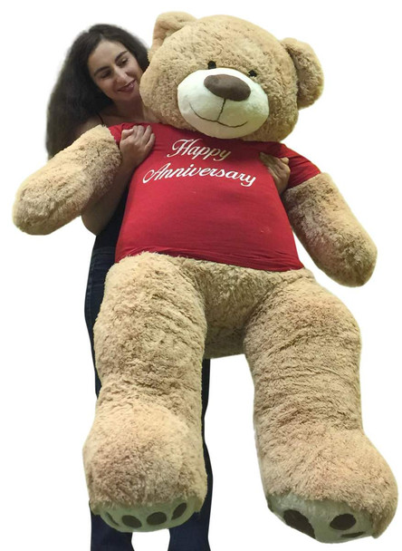 cap teddy bear 5 feet