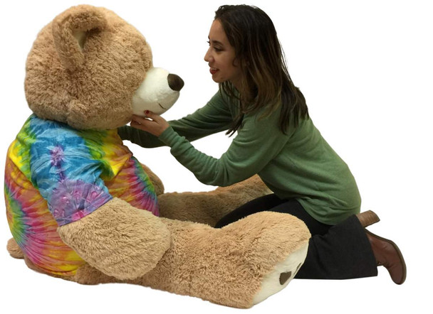tie dye teddy bear shirt