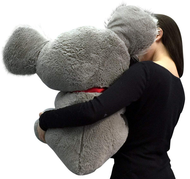 Personalized Large Stuffed Koala Bear 26 inches Soft American Made Big Plush Animal Made in the USA