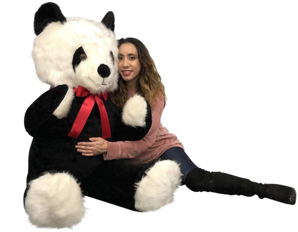 6 foot stuffed panda bear