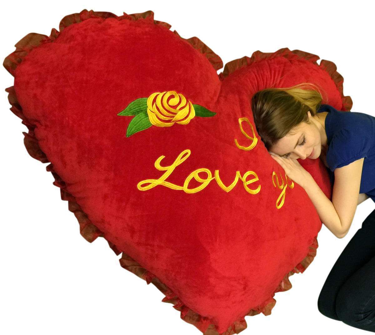 Hug It Like You Love It® Giant Heart Pillow