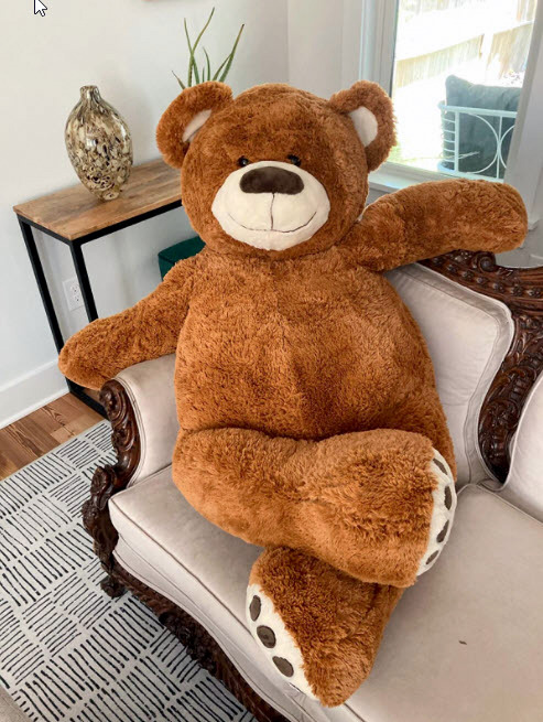 huge teddy bear