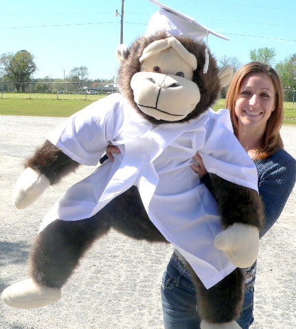 giant graduation bear