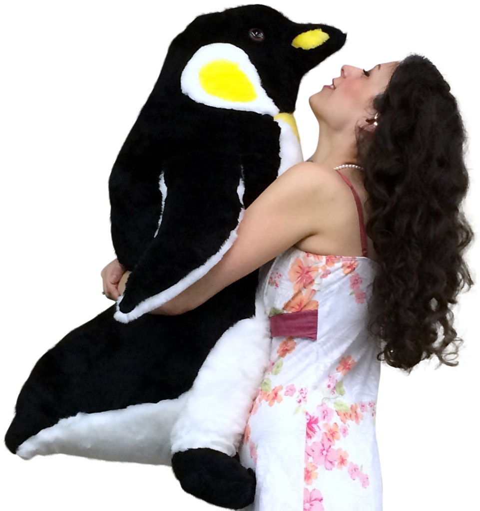 large penguin soft toy