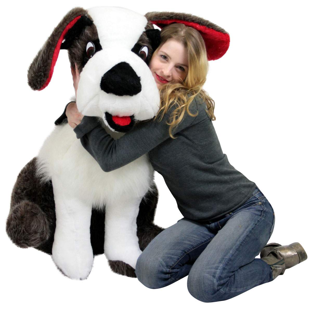 st bernard soft toy