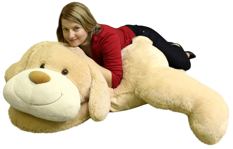 big plush dog