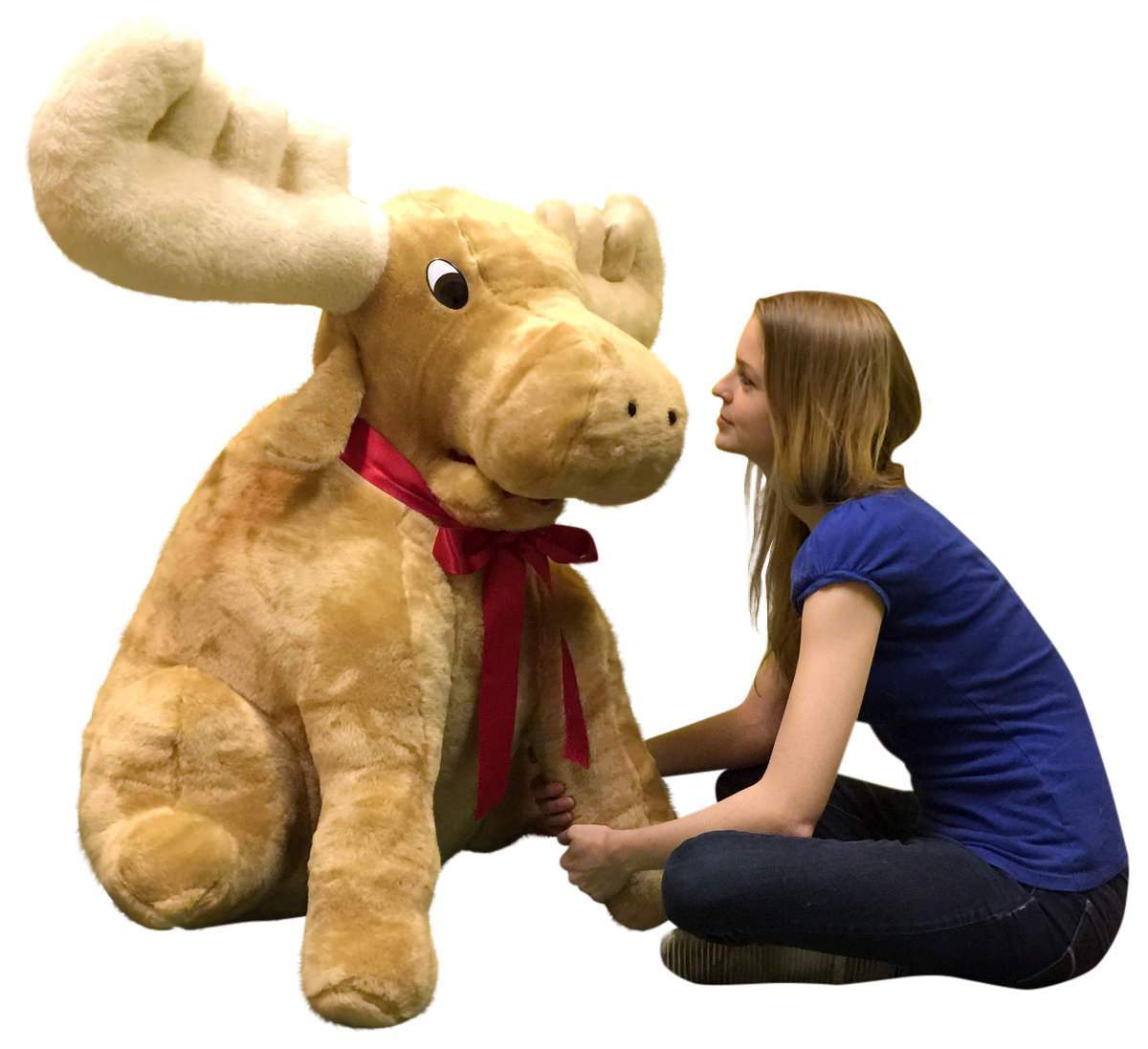 jumbo stuffed moose