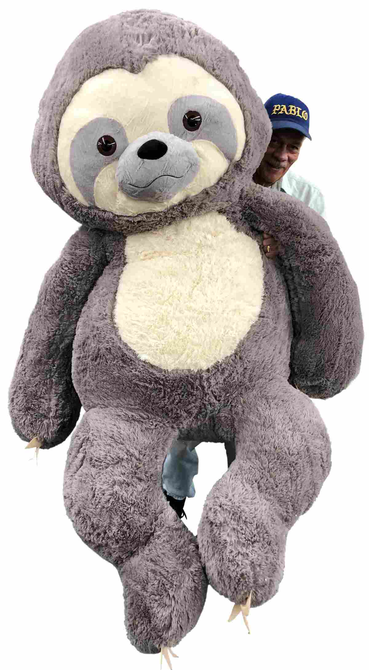 big sloth teddy bear