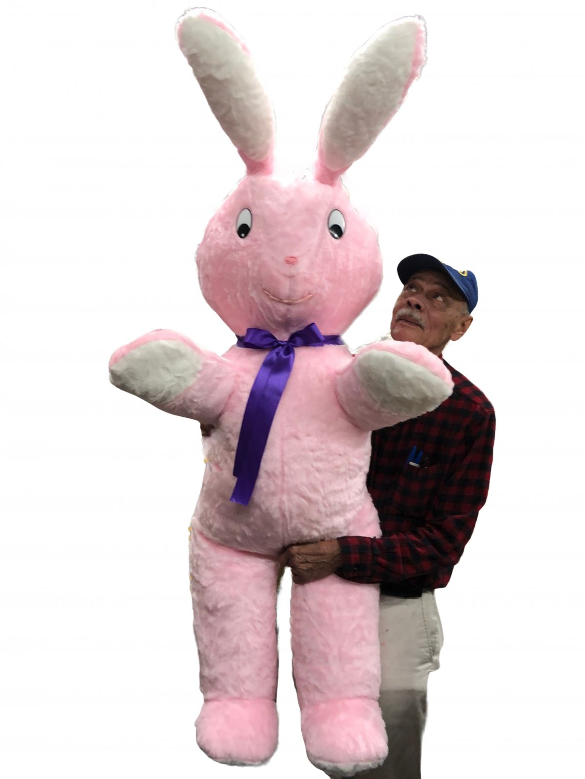 large stuffed rabbit
