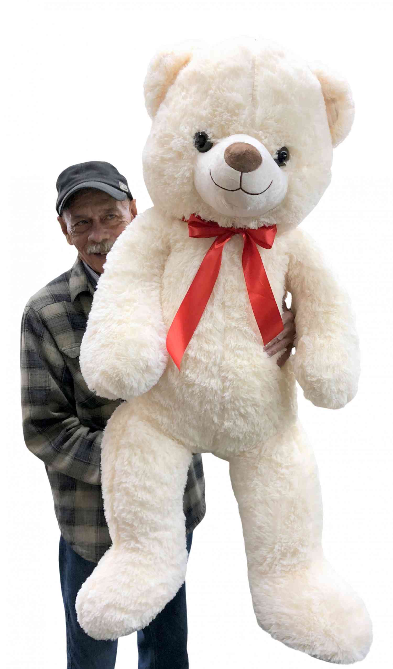 5ft Get Well Soon Teddy Bears With Custom Shirt And Bandage