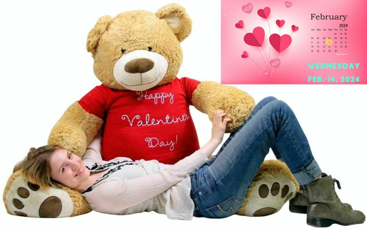 Giant 5 Foot Teddy Bear 60 Inches Soft Big Plush Valentines Day Gift, Huge  and Fully-Stuffed, Heart on Chest to Express Love, Huge Stuffed Animal in  Big Box Ready to Hug 