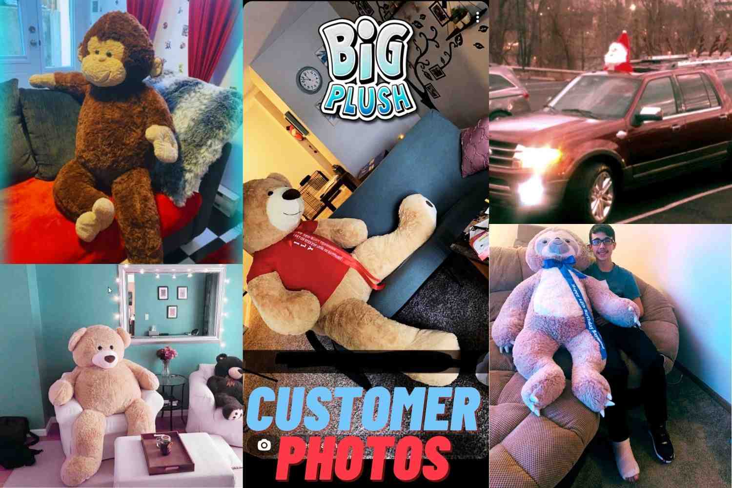 Big Plush® American Made Personalized Giant Teddy Bears and Large Stuffed Animals