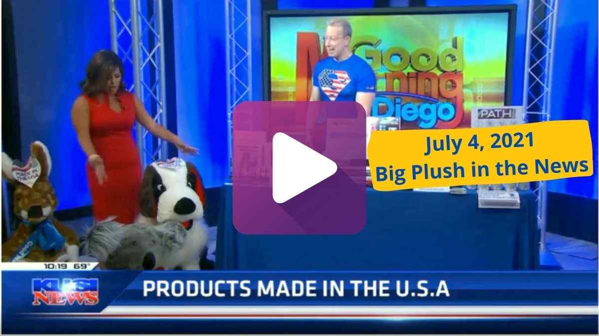 Big Plush may be the last remaining American stuffed animal manufacturer making stuffed animals in the USA with American materials