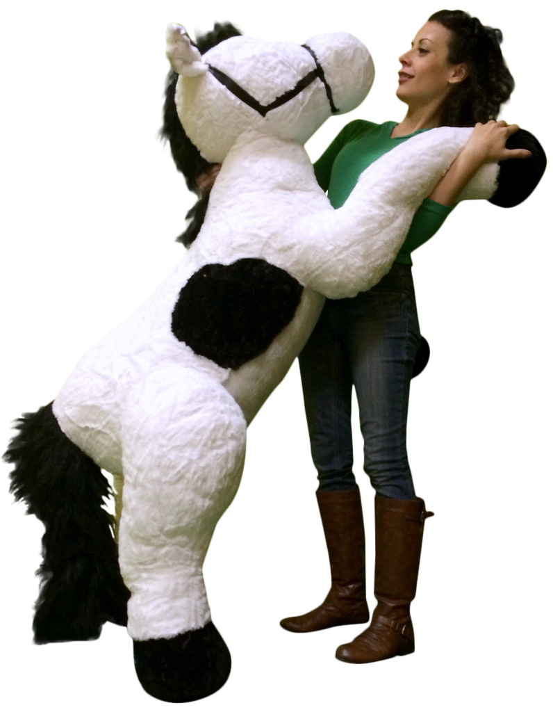 huge horse stuffed animal