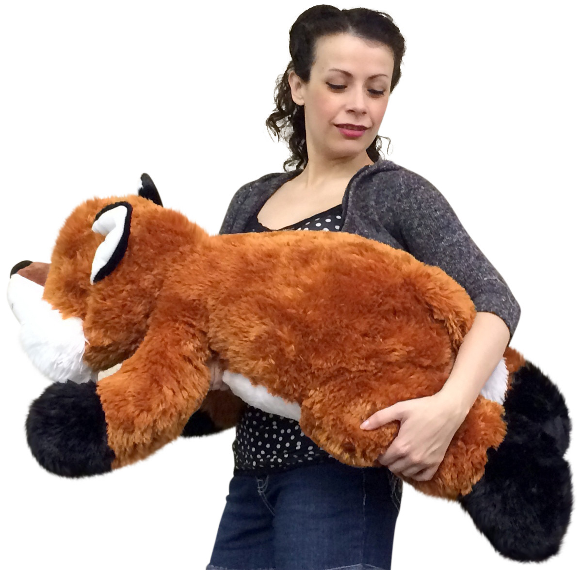 giant fox plush