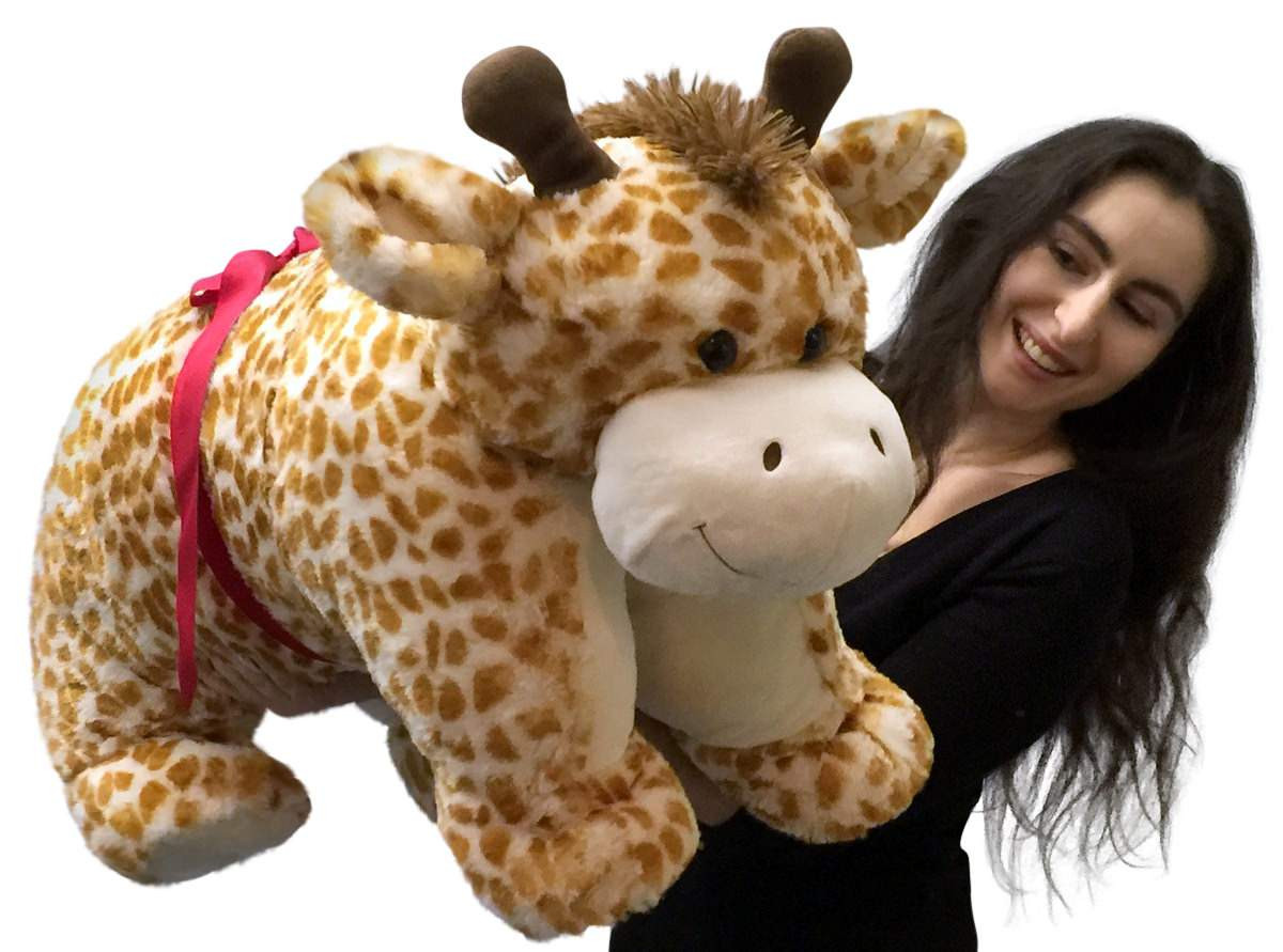 extra large giraffe stuffed animal