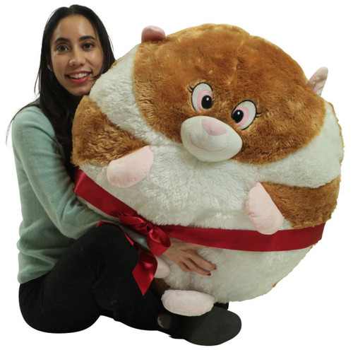 giant plush hamster