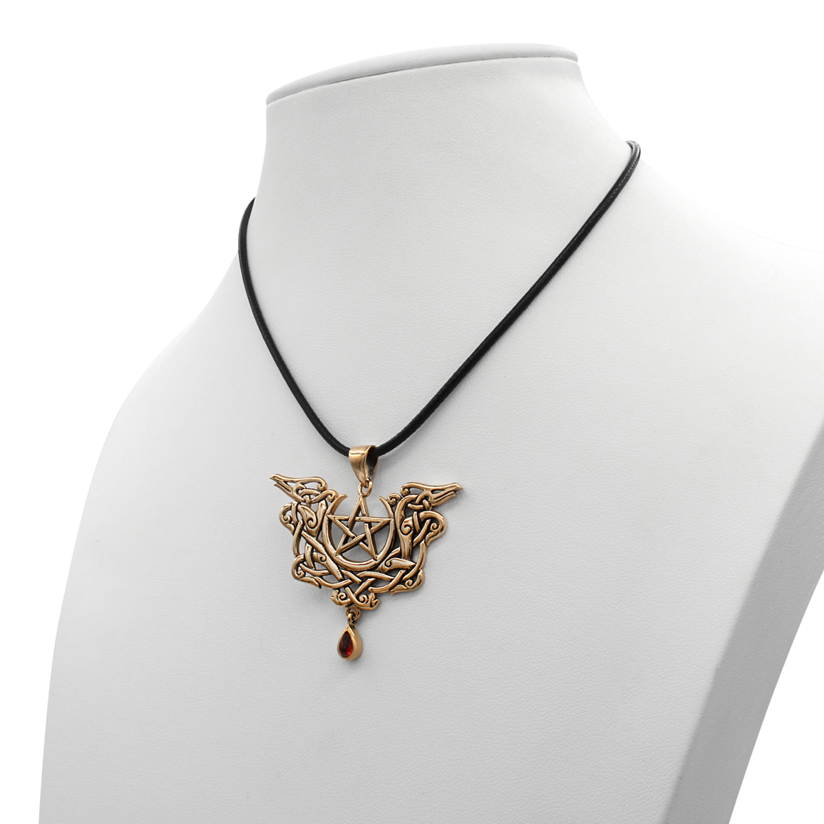 服/ファッション DD: Dragon Pentacle Pendant with RM Bronze Dragon Pentacle Pentagram Pendant Wiccan Pagan Jewelry