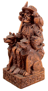 Seated Odin Statue Seated Odin Statue