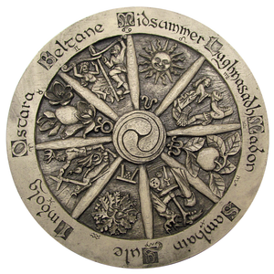 Wheel of the Year Plaque Wheel of the Year Plaque