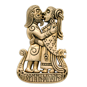 Bronze Viking Kiss Pendant Bronze Viking Kiss Pendant