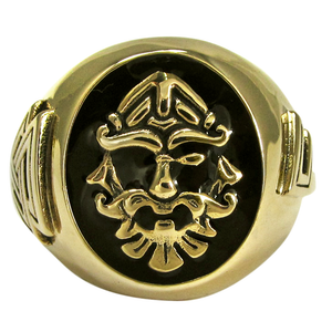 Large Bronze Odin Valknut Ring Large Bronze Odin Valknut Ring