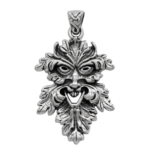 Sterling Silver Laughing Leafman Pendant Sterling Silver Laughing Leafman Pendant