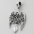 Sterling Silver Small Morrigan Raven Pendant Sterling Silver Small Morrigan Raven Pendant
