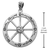 Sterling Silver Cut Out Wheel of the Year Pendant Sterling Silver Cut Out Wheel of the Year Pendant