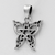 Sterling Silver Small Butterfly Pentacle Pendant Sterling Silver Small Butterfly Pentacle Pendant
