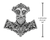 Sterling Silver Thor Hammer