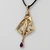 Bronze Freya Pendant with Amethyst
