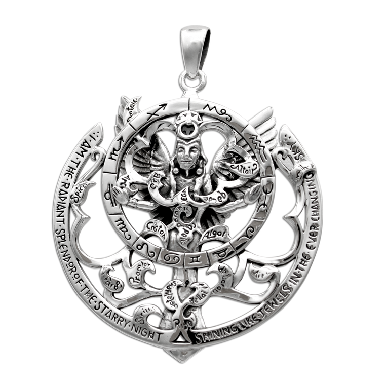 Sterling Silver Queen of Heaven Pendant