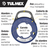 Guía Jalacables de Alambre Plano de 15m 14A15 Tulmex