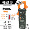Multímetro Digital Automático de Gancho de 600A CL800 Klein Tools