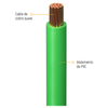 Cable Eléctrico THHW-LS Calibre 14 100% Cobre 600V 90°C Caja 100m Color Verde SLY315 Indiana