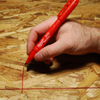 Marcador Rojo de Punta Fina INKZALL 48223170 Milwaukee