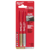 Marcadores Plateado/Dorado Punta Fina INKAZALL 2pzs 48223123 Milwaukee