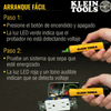 Kit de Electricista 3 Pinzas + Probadores de Voltaje KTM0007 Klein Tools