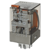 Relé Industrial Tipo 60.12 2CC 10A 120VAC 601281200040 Finder