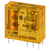 Mini Relé para Circuito Impreso Tipo 40.52 2CC 8A 24VAC 405280240000 Finder